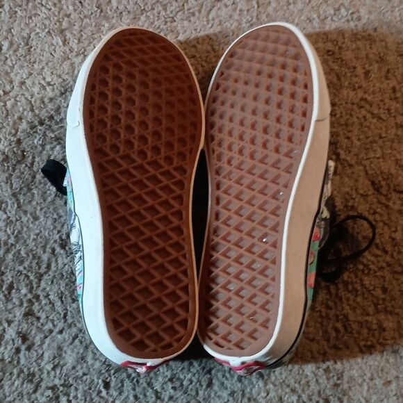 VANS Authentic Mash Up Floral Print Womens Size 6.5 PRE-OWNED RARE PRINT - Picture 6 of 6